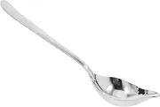 HOMOCONO Mini Sauce Ladle Drizzle Spoon Oil Pouring Spout Stainless Steel Soup Spoon Dipping Ladle for Sauces