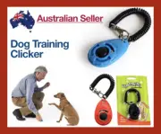 Dog Training Clicker Key ring Chain Pet Puppy School Wrist-strap Lanyard Horse