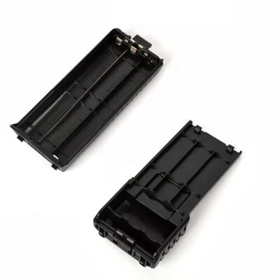 2X FOR BAOFENG BF-UV5R WALKIE TALKIE SPEAKER EXTENDED 6X AA BATTERY CASE SHELL