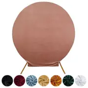 7.5 ft Velvet Round Backdrop Stand Cover Wedding Arch Decorations Party Supplies
