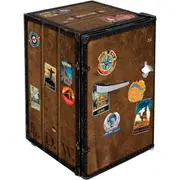 Funky Travel Case Design Retro Mini Bar Fridge 70 Litre Schmick Brand