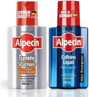 Alpecin Starter-Pack - Tuning Shampoo for Grey Hair + Caffeine Liquid