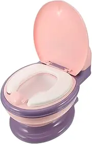 COHEALI Realistic Potty Training Toilet for Portable and Lightweight Design Easy to Clean Safe for Boys for Home Use and Travel