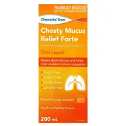 [Chemists' Own] Chemists Own Chesty Mucus Relief Forte 200ml