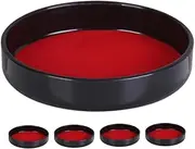 COSMEVIVI Plush Velvet Dice Cup Base Plate Dice Storage Case Lid Dice Shaker Tray Dice Cup Holder for Bar Prop Role Playing Dice Cup Lid