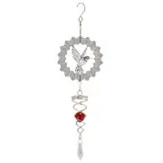 Suncatcher Hummingbird Red Crystal