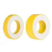 21mm-35.4mm Inner Diameter Ferrite Ring Iron Powder Toroid Cores Yellow White