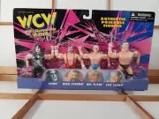 WCW WWF WWE NWO Poseable Sting Rick Steiner Ric Flair Lex Luger 1998 Sealed Set