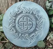 Fire plaque mold Gothic Pagan Wicca Celtic mould