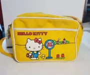 Vintage Hello Kitty Yellow Purse Bag - Sanrio Japan - Rare - 1976