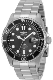 Men's Pro Diver Quartz Watch, Silver, 30018