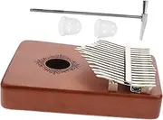 GREENADSCAPE 17 Portable Key Kalimba Finger Piano Vintage Design for Beginners Emits Beautiful Melodies Musical present for Home Decoration