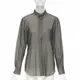 [二手] COMME DES GARCONS 1993 Tromp Loeil black faux fastening long sleeve shirt S