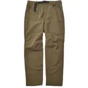 snow peak Japan Free Ship Strech Cloth Pants Sps-Pa-21Au00205Kh Khaki Xl Size Ou