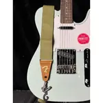 【名人樂器】FENDER VINTAGE TWEED STRAP 真皮扣 條紋 FENDER 背帶