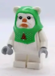 Ewok Holiday Ugly sweater Outfit Endor 75366 Star Wars LEGO Minifigure Figure