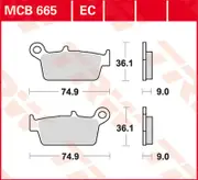 TRW Lucas Brake lining MCB665