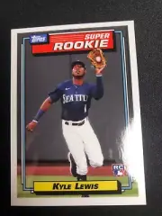2020 Topps Throwback Thursday Super Rookie Kyle Lewis Mariners RC 270