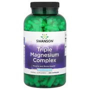 Swanson Premium Triple Magnesium Complex 300 Capsules
