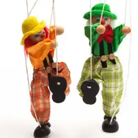 在飛比找蝦皮購物優惠-提線木偶 小丑人偶 兒童玩具 拉線傀儡 吊線匹諾曹 玩偶 扯