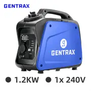 GenTrax GT1200 Inverter Generator 1200W Max Euro 5