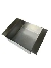 Quality Industries Hand Sifter, for 2/3 Pan, 14" x 10", Stainless Steel