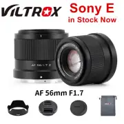 Viltrox AF 56mm F1.7 APS-C Auto Focus Lens for Sony E-Mount Mirrorless Cameras