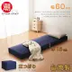 【潮傢俬】二代目日式三折獨立筒彈簧床墊-15cm(單人幅60cm藍)