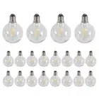 10X(20 Pcs G40 LED Replacement Light Bulbs E12 Screw Base Shatterproof LED8548