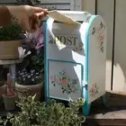 Standing Mailbox Mail Drop Box Parcel Drop Box Package Delivery Box for Outdoor