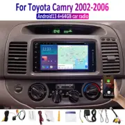 7"Wireless CarPlay Android Auto Head Unit Radio FM BT For Toyota Camry 2002-2006