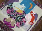 Vintage Handmade Vintage Pillow Covers ,Patchwork Embroidered Cushion Cover
