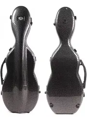 Violin case 4/4 full size Strong Carbon fiber hard shell Nice Handle Back straps