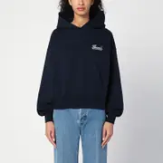 [GUCCI] Blue hoodie with logo L Blue