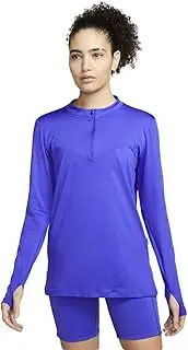 [Nike] Element Women's Running Top Trail Running Midlayer (Medium, Lapis Blue)