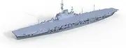 LFC700611-A 1/700 Military Model Kit British HMS Implacable Class Aircraft Carrier