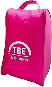 TOBIEMON Shoe Bag, Golf Course, Outdoor, Travel, Gym, Bath, Convenient, General Sports, Golf, Pink