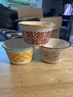 The Pioneer Woman Flea Market 4-Inch 7 ounce Ramekins Scalloped Edge Set of 3