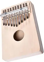 GALPADA Beginner-friendly 10-tone Mini Kalimba Portable Thumb Piano Wood Material for Family Fun