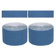 2Pcs 3.9inch x 131.2ft Bulletin Board Border, Navy Blue (1.3mm)