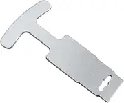 Pool Plug Removal Tool with Comfort Grip, Stainless Steel Pool Eyeball Seat Removal Tool for Above Ground and Inground Pools