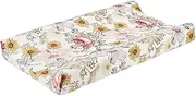 SECFOU Changing Pad Sheet Soft Breathable Changing Pad Cover for Easy to Clean Removable Practical Design