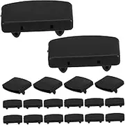 BESTOYARD 36pcs Bed Cover Caps for Bed Frame Support Replacement Adaptable Mounting Buckles for Wooden Frames Easy Installation Versatile Use