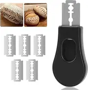 Proxima Direct Professional Sourdough Scoring Knife Tool Extractable Bread Lame Dough Scoring Tool Including 5 Razor Blades for Bread Baking & Bread Making