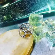 Genuine 925 Sterling Silver Tree Of Life Ring Size 8