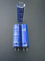 3X ELXZ6R3EC3682MK40S ChemiCon 6800uF 6.3V 12.5x40 Electrolytic PC Pin Capacitor