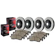For 2009-2011 Mini Cooper 4 Wheel Disc Brake Kit Front and Rear Centric 2010 (for: Mini)