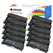 10 Pack Compatible Drum Unit Replacement for Brother DR420 DR-420 for HL-2270DW