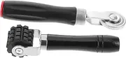 Mikinona 2Pcs Sound Deadening Roller Tool for Car Metal Seam Roller for Sound Control Easy Installation Durable Design Enhanced Fidelity Black