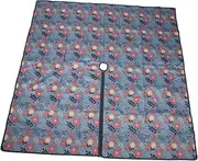 Outdoor Dining Table Cloth with Umbrella Hole Decorative Tablecloth Durable and Dirt Resistant for Picnics and Gatherings